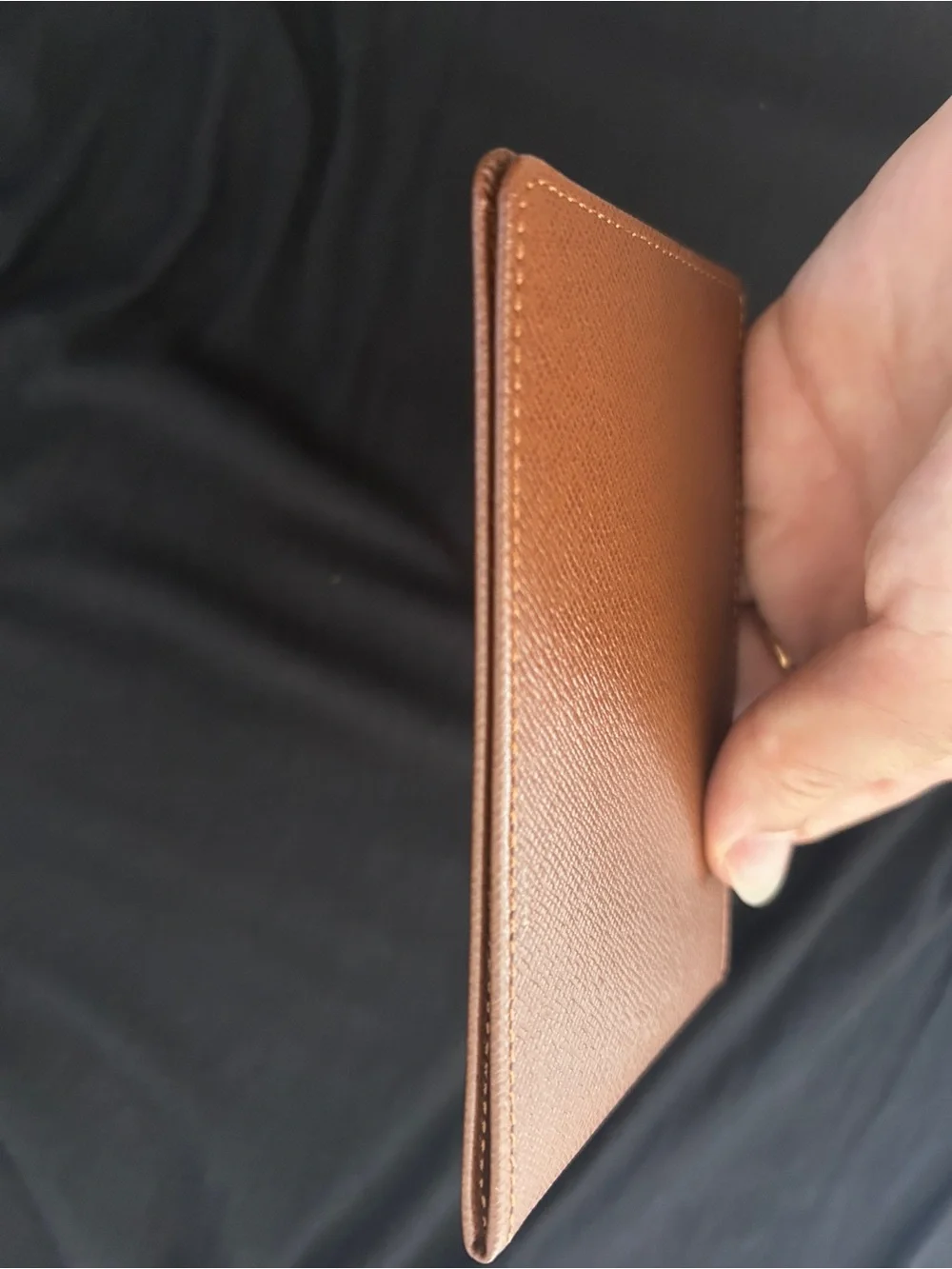 Men's Leather Folio in Brown